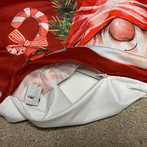 Two Christmas 17" Pillow Covers Case Light Up Let It Snow/Christmas Gnome - Picture 14 of 14